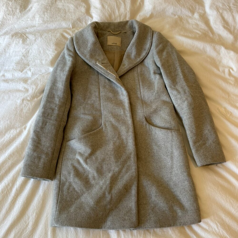 Aritzia Italian wool-cashmere coat